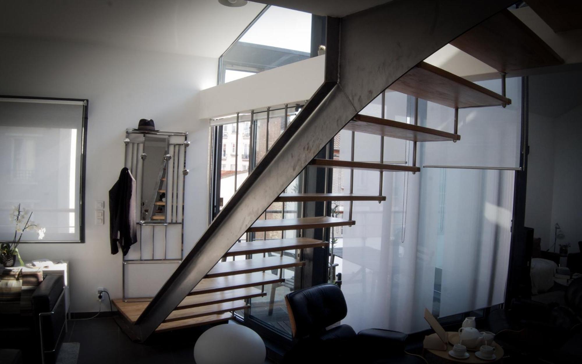Beautiful Loft 130M2 Sun And Free Parking Ok 1M95 Daire La Garenne-Colombes Dış mekan fotoğraf